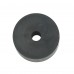 M10 (10mm), 50mm Solid Rubber Spacers, Height 25mm, black