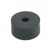 M12 (12mm), 50mm Solid Rubber Spacers, Height 25mm, black