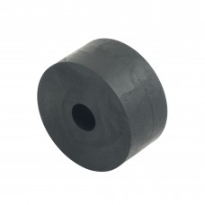 M12 (12mm), 50mm Solid Rubber Spacers, Height 25mm, black