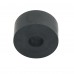 M16 (16mm), 50mm Solid Rubber Spacers, Height 25mm, black
