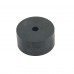 M8 (8mm), 50mm Solid Rubber Spacers, Height 25mm, black