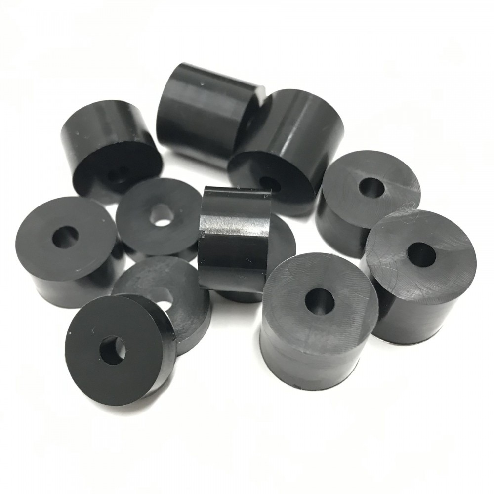 4mm Nylon Spacers Black