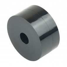 M12 (12mm), 50mm Solid Nylon Spacers, Height 25mm, black