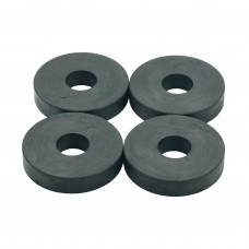 Rubber Large Racing Seat Spacers 50 x 20mm x M8 Hole 