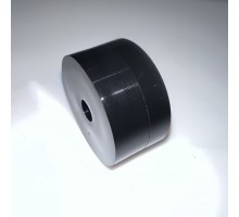 M10 (10mm), 50mm Solid Nylon Spacers, Height 25mm, black