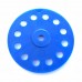 Reinforced 60mm washers for fixing Rigid Wood Fibre Insulation Boards - Blue