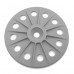 Reinforced 60mm washers for fixing Rigid Wood Fibre Insulation Boards - Grey
